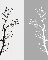 Пескоструйный рисунок Дерево 112